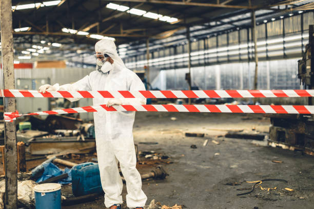 Professional Trauma Scene Cleanup technician working in Centerville, SC